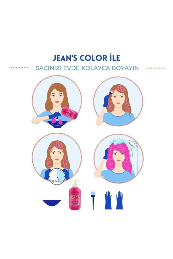 رنگ مو اورجینال برند Jeans color کد 266135150 - Image 2