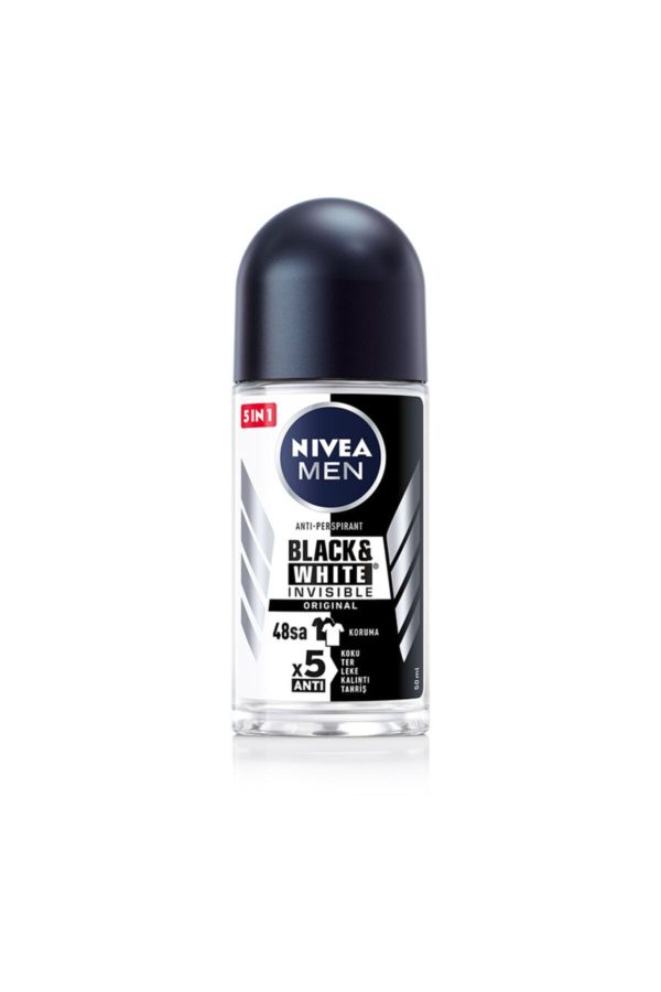 دئودورانت اورجینال برند Nivea مدل Invisible Black White Original Roll-on کد 81400631