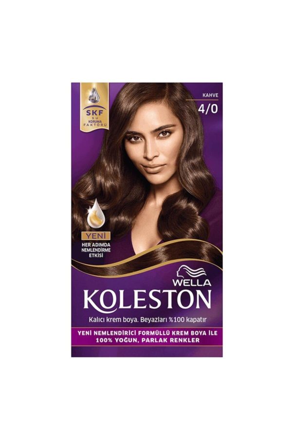 رنگ مو اورجینال برند Wella مدل Saç Boya Set Kahve 4/0 کد 115961969