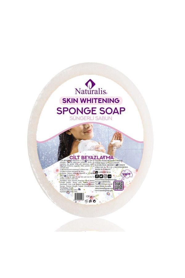 صابون جامد اورجینال برند Naturalis مدل Whitening Loofah Soap کد 631699645