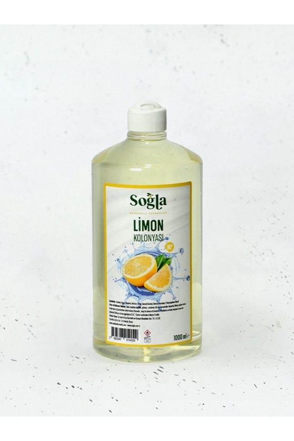 ادکلن اورجینال برند Sogla zeytincilik مدل 1000ml Lemon Cologne کد 780616452 - Image 2
