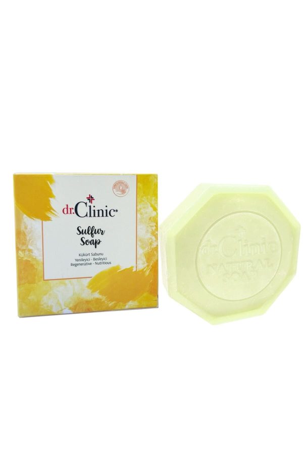 صابون جامد اورجینال برند Dr clinic مدل Sulfur Bar Soap 100 gr کد 741342451