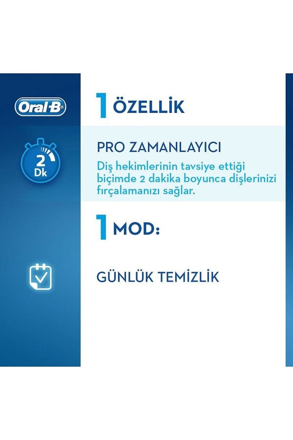 مسواک برقی اورجینال برند Oral b مدل D100 Frozen Special Series کد 133261635 - Image 2