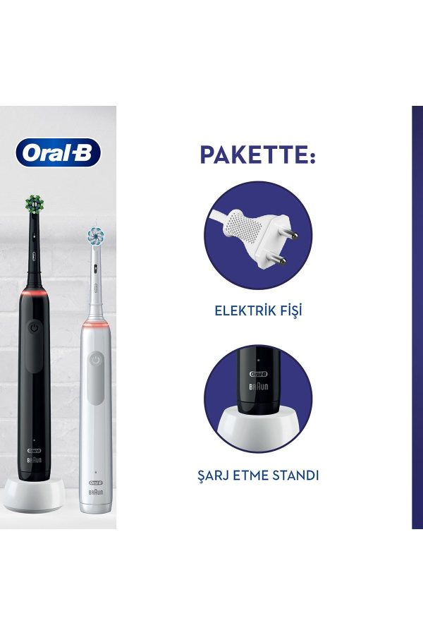 مسواک برقی اورجینال برند Oral b مدل PRO 3900 کد 143667633 - Image 3