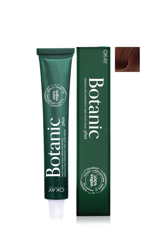 رنگ مو اورجینال برند Okayprofessionnel botanic مدل Plus 70 Intense Brown کد 32308897