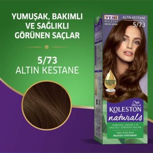 رنگ مو اورجینال برند Wella مدل Altın Kestane 3 Lü Paket کد 158312935