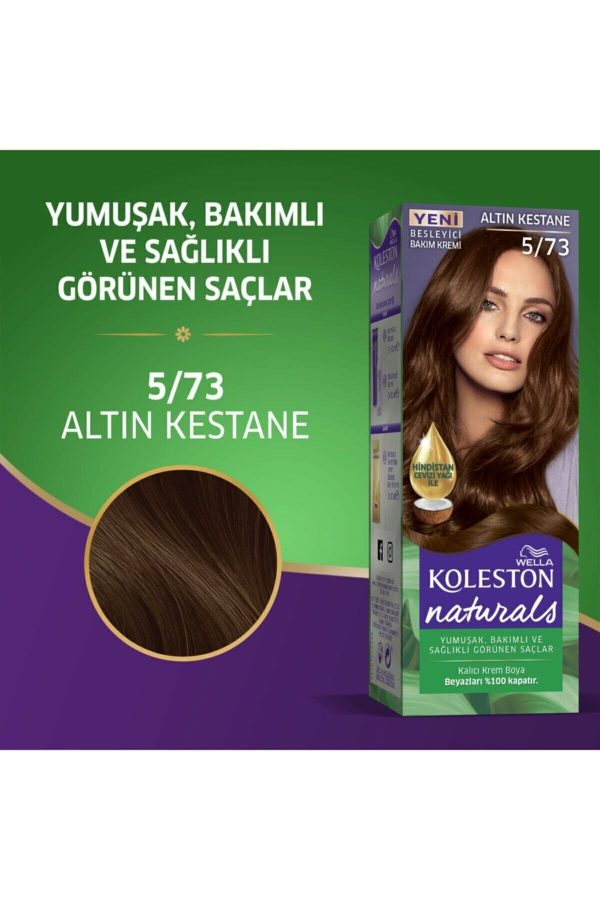 رنگ مو اورجینال برند Wella مدل Altın Kestane 3 Lü Paket کد 158312935 - Image 2