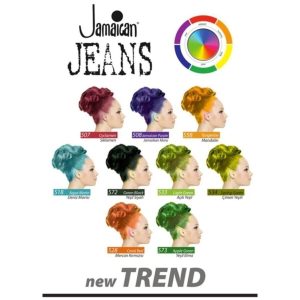 رنگ مو اورجینال برند Jamaican jean s مدل 528 Mercan Kırmızısı Krem Boya کد 43950769