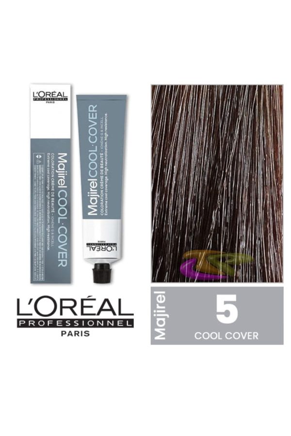 رنگ مو اورجینال برند L oreal professionnel مدل Majirel Cool Cover 50ml 5 کد 709164322 - Image 2
