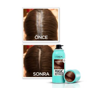 رنگ مو اورجینال برند L oreal paris مدل Magic Retouch 03 Chatain کد 95140934