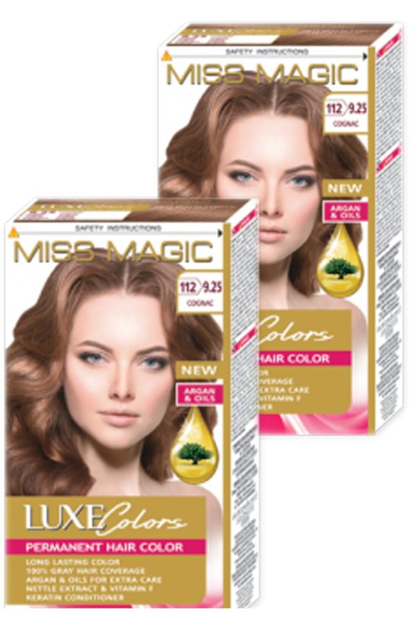 رنگ مو اورجینال برند Miss magic مدل 9,25 Set Boya 2'li Set کد 337435729 - Image 2