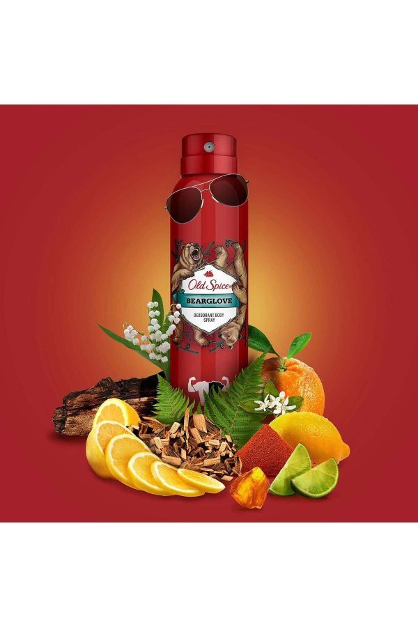 دئودورانت اورجینال برند Old spice مدل Sprey Deodorant 150 ml Bearglovex2 کد 35820562 - Image 3