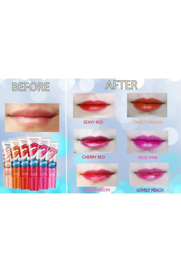 رژ لب اورجینال برند Wow مدل 6-piece lipstick set کد 241430718 - Image 3