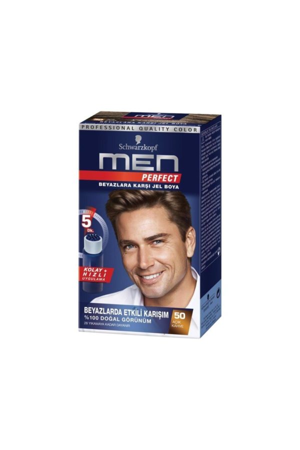رنگ مو اورجینال برند Schwarzkopf men مدل 50 کد 89264535