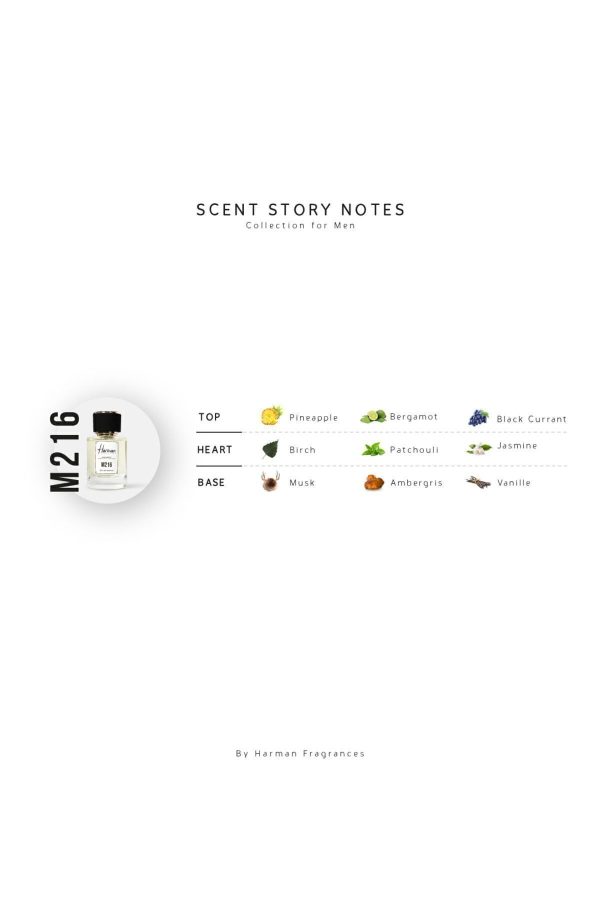 ادکلن اورجینال برند Harman fragrances مدل M216 کد 792142742 - Image 3