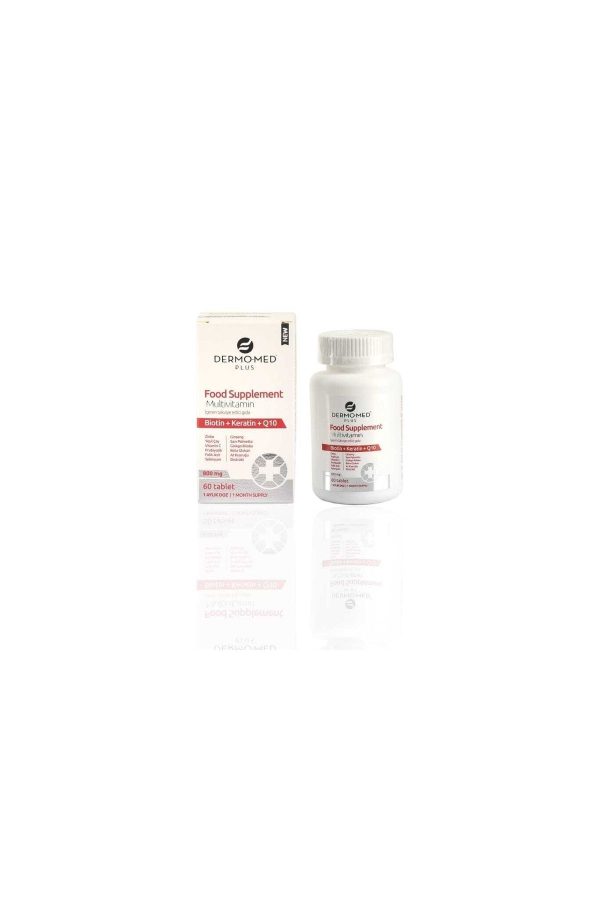 ویتامین مو اورجینال برند Dermomed مدل Dermo-med Plus Multivitamin 60 Tablet کد 316011398