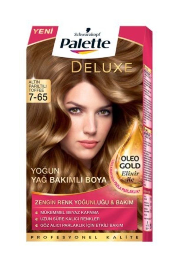 رنگ مو اورجینال برند Palette مدل Deluxe 7-65 کد 1068490
