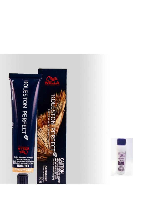 رنگ مو اورجینال برند Wella مدل 871 Creamy Coffee & Developer کد 304902160