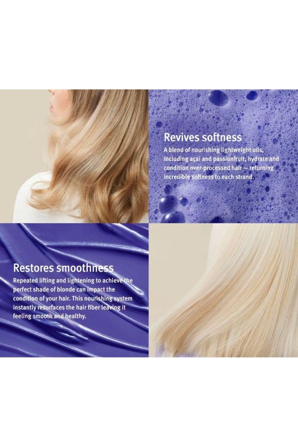 شامپو اورجینال برند Aveda مدل Blonde Revival Purple Toning Shampoo کد 763276307 - Image 3