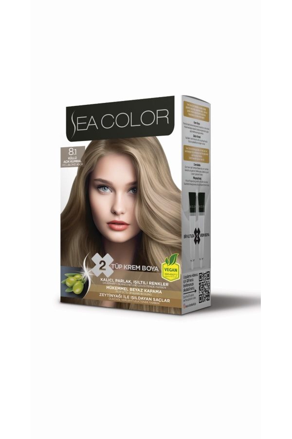 رنگ مو اورجینال برند Sea color کد 814579289