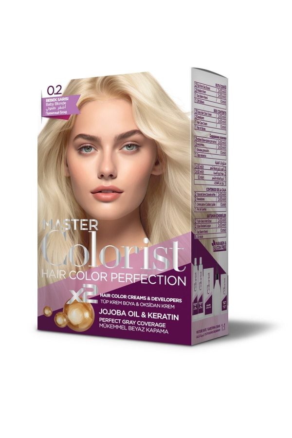 رنگ مو اورجینال برند Master colorist مدل Bebek Sarısı کد 749178990
