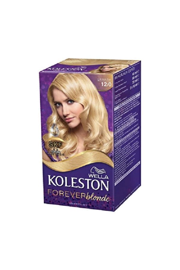 رنگ مو اورجینال برند Wella مدل Çok Açık Doğal Sarı 12/0 کد 298454294