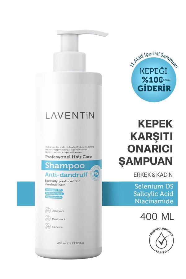 شامپو اورجینال برند Laventin مدل 11 Active Anti-Dandruff Salt-Free Shampoo کد 816974161