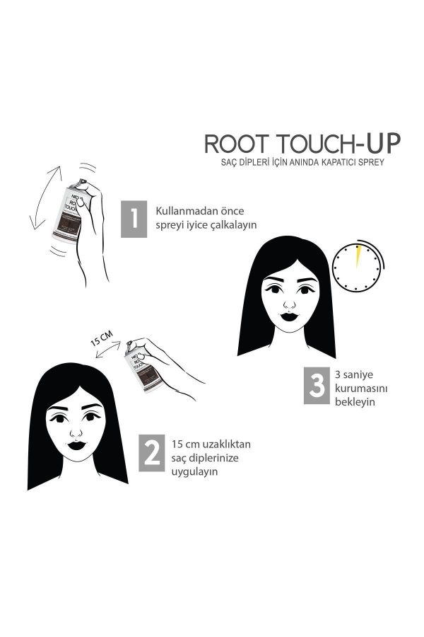 رنگ مو اورجینال برند Root touch up کد 806624837 - Image 2