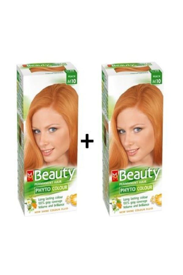 رنگ مو اورجینال برند Mm beauty مدل M10 Peach کد 34411711