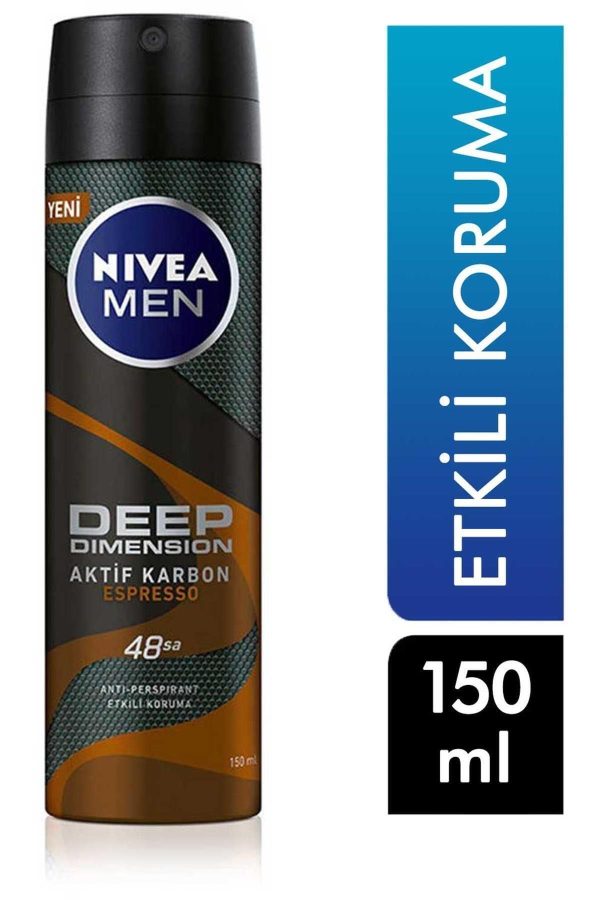 دئودورانت اورجینال برند Nivea مدل Deep Dimension Espresso کد 204417238
