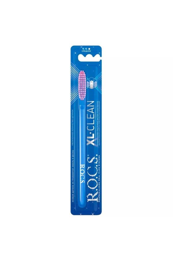 مسواک دستی اورجینال برند R o c s مدل XL-Clean Diş Fırçası Orta کد 795659688
