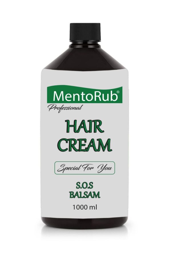 کرم مو اورجینال برند Mentorub مدل SOS Balsam 1000 ml کد 810385812