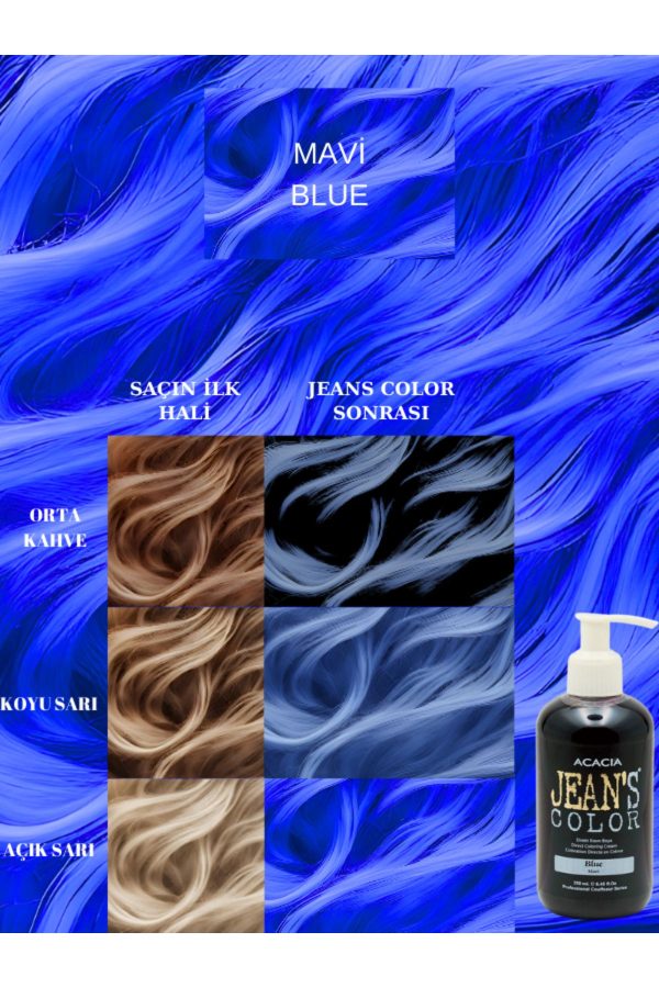 رنگ مو اورجینال برند Acacia مدل Color Mavi کد 68141984