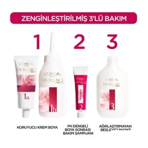 رنگ مو اورجینال برند L oreal paris مدل Excellence 743 Sultan Bakırı کد 88802032