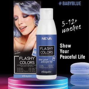 رنگ مو اورجینال برند Neva flashy colors مدل Directly applied semi-permanent hair dye کد 807305515