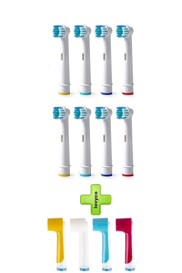 سری یدک مسواک برقی اورجینال برند Lovyco مدل Oral-B Replacement Brush Heads کد 654432136