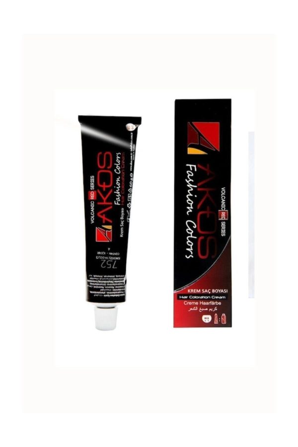 رنگ مو اورجینال برند Akos مدل Havuç Kızılı 60 ml کد 47061312
