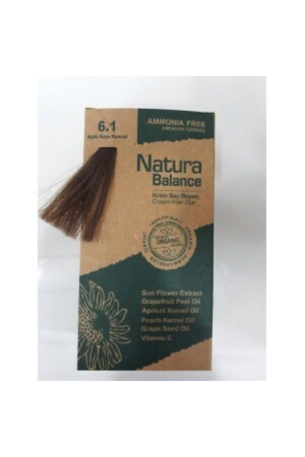 رنگ مو اورجینال برند Naturabalance مدل Saç Boyası Küllü Koyu Kumral کد 55270298