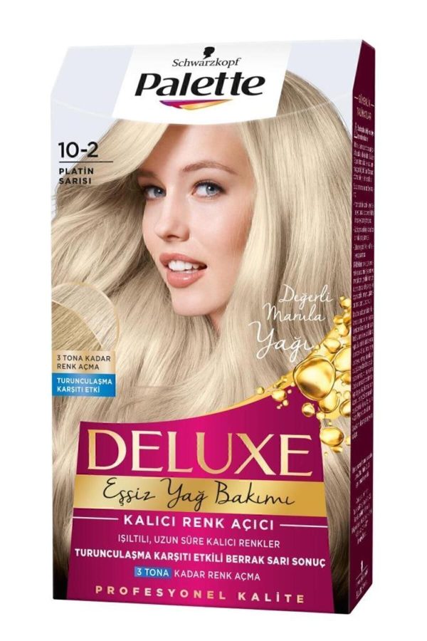 رنگ مو اورجینال برند Palette مدل Palette Deluxe 10-2 کد 4405444 - Image 3