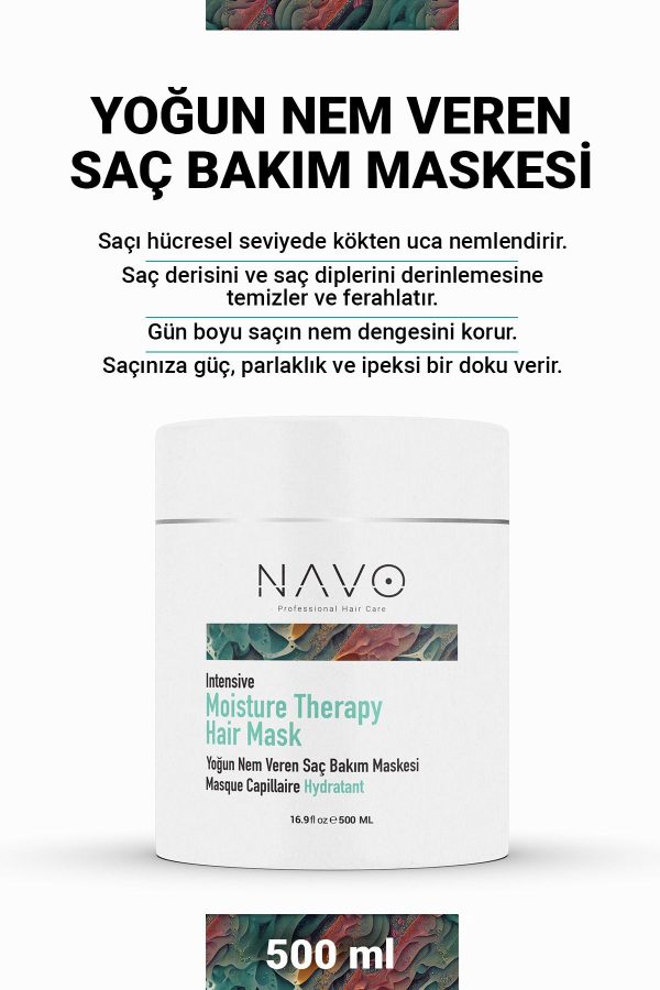 ماسک مو اورجینال برند Navo professional hair care کد 732677255