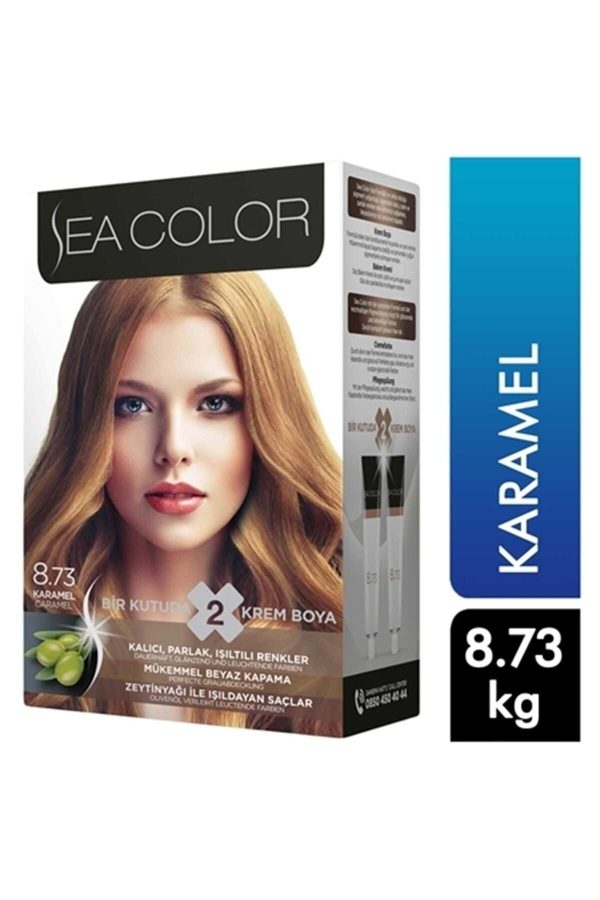 رنگ مو اورجینال برند Sea color مدل Sea Color Set Boya کد 193762543