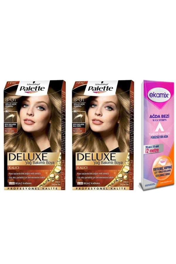 رنگ مو اورجینال برند Palette مدل Palette Deluxe Set Saç Boyası کد 51643324