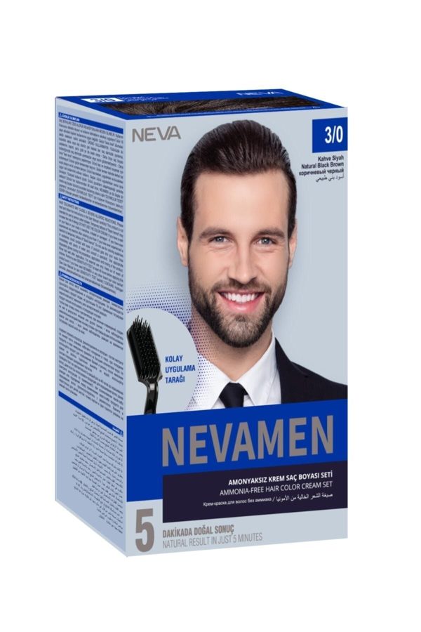 رنگ مو اورجینال برند Neva men کد 4801060 - Image 3