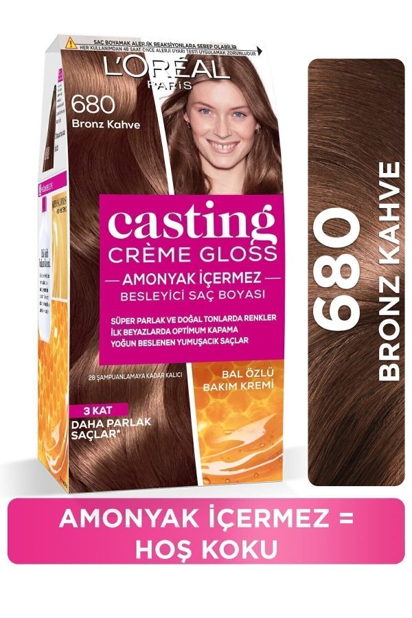 رنگ مو اورجینال برند L oreal paris مدل Casting Crème Gloss Saç Boyası کد 1262381