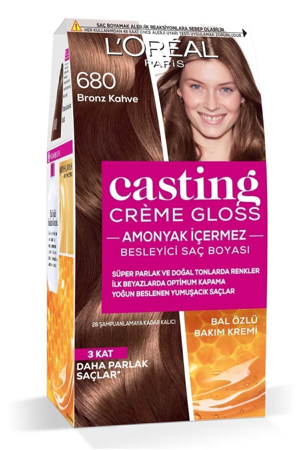 رنگ مو اورجینال برند L oreal paris مدل Casting Crème Gloss Saç Boyası کد 1262381 - Image 2