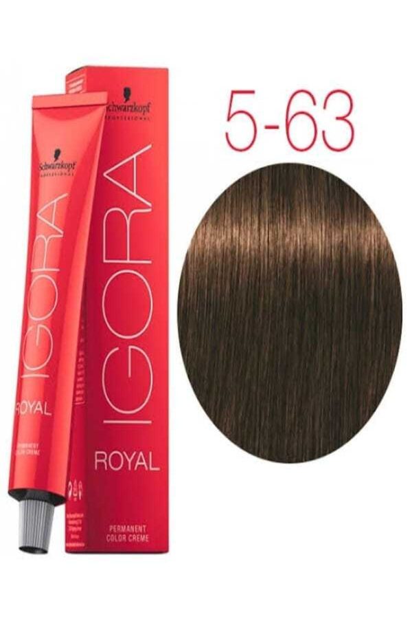 رنگ مو اورجینال برند Schwarzkopf color specialist مدل Igora 5-63 کد 650653372