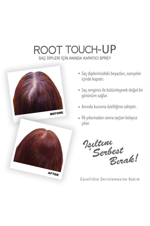 رنگ مو اورجینال برند Neva مدل Root Touch Up Spray 75ml کد 103896835 - Image 3