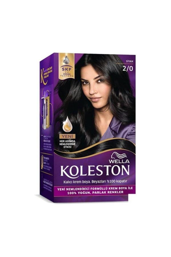رنگ مو اورجینال برند Wella مدل 2/0 کد 66558626