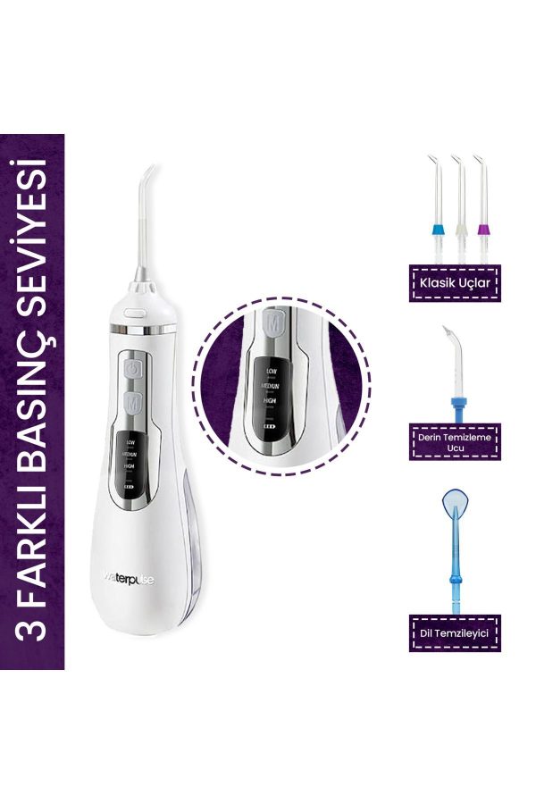 مسواک برقی اورجینال برند Waterpulse مدل WP-V500 کد 148865905 - Image 2