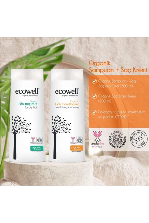 کرم مو اورجینال برند Ecowell مدل 4610 کد 217442831 - Image 2